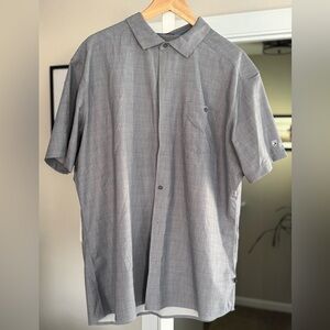 Men's Kuhl Gray Short Sleeve Shirt Tech Shirt - XL
